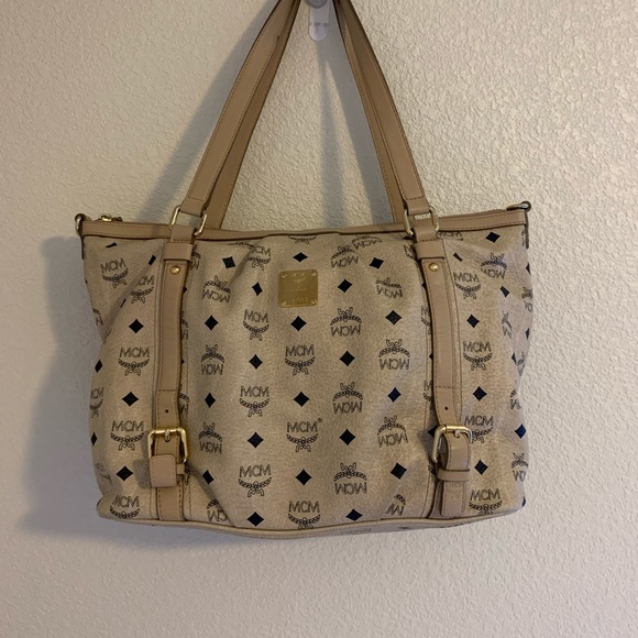 MCM Handbags - Mcm visetos tote